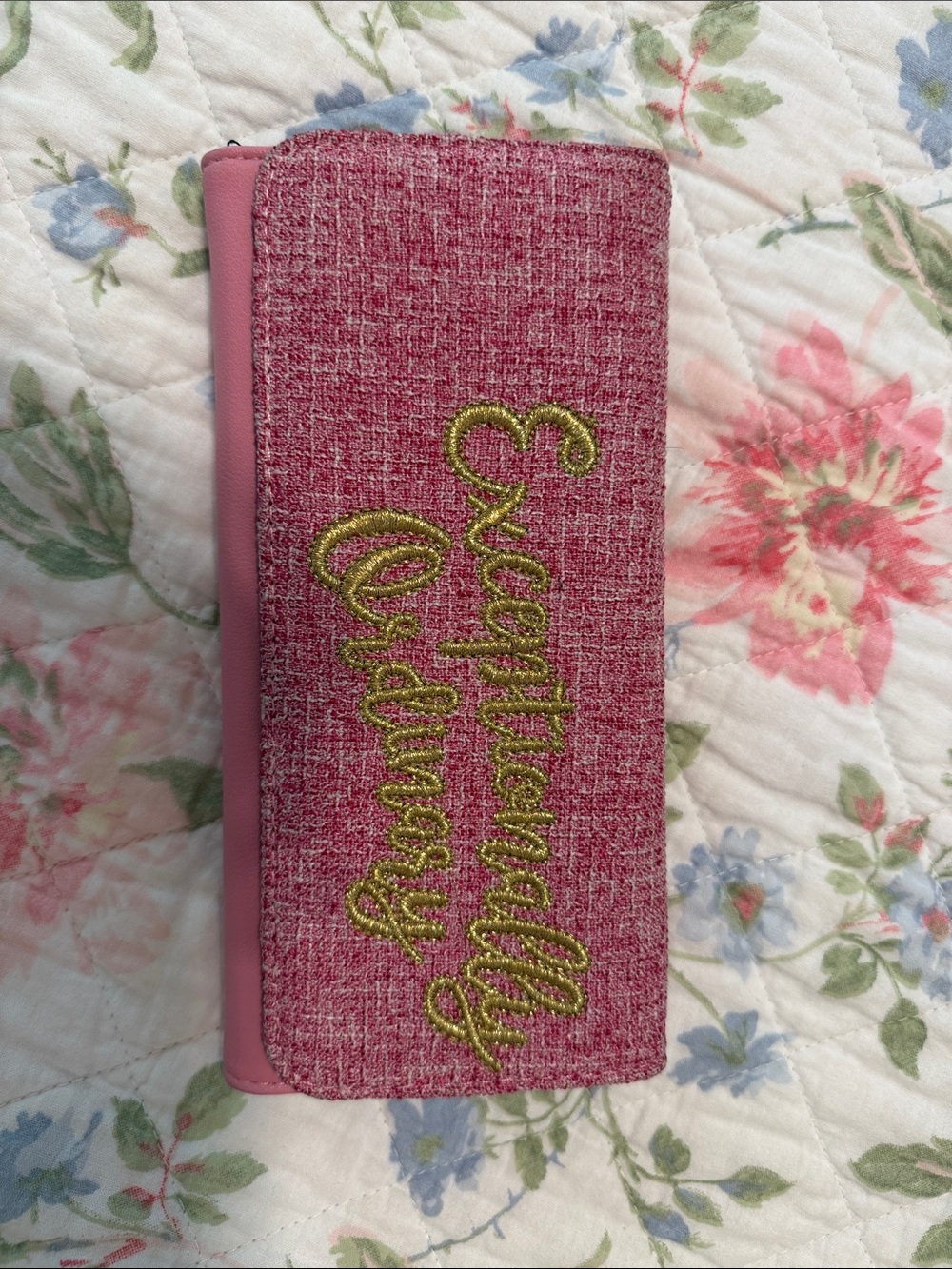 Loungefly Pink Women's Wallet Luna Lovegood with Embroidered Gold Script